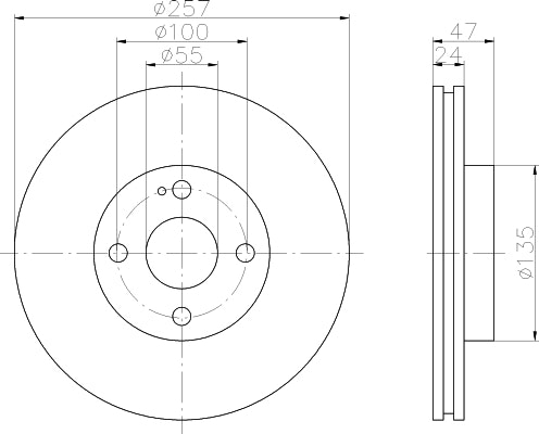 NF PARTS Jarrulevy NF1107201